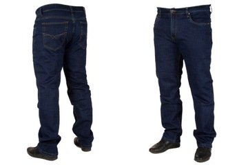 Spodnie męskie jeans W:39 104 CM L:32 granat