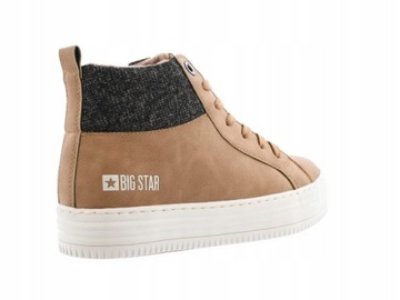 BUTY TRAMPKI damskie BIG STAR II274145 wysokie za kostkę 38