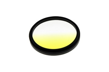Filtr połówkowy 52mm Żółty