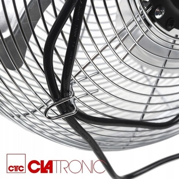 КРУГЛЫЙ НАПОЛЬНЫЙ ВЕНТИЛЯТОР 50 СМ ПРОМЫШЛЕННЫЙ ВЕНТИЛЯТОР INOX ХРОМ 120 Вт