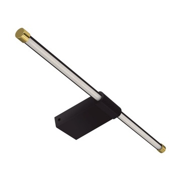 Kinkiet LED łazienkowy IP44 12W czarny 50cm 1480lm 4100K PASO Ideus 4115