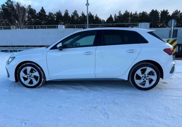 Audi A3 8Y 2022 Audi A3 Sportback salon PL FV VAT 23 S Line panorama 1.5 Hybryda, zdjęcie 2