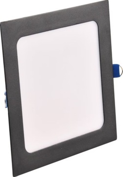 Oczko LED kwadratowe Goldlux Rigel 1200 lm 4000 K czarne