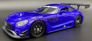 Mercedes Benz AMG GT3 синий 1:24 Motormax 73386