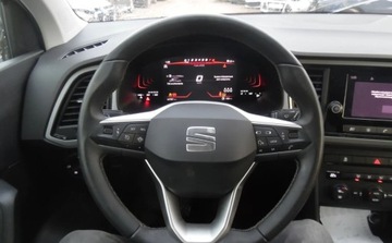 Seat Ateca SUV Facelifting 1.0 EcoTSI 110KM 2023 Seat Ateca 2023r, Salonowy, 1.0 TSI. Uszkodzony. Poobijany. Jezdzi. VAT 23., zdjęcie 10