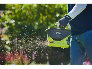 АККУМУЛЯТОРНАЯ СЕЯЛКА САДОВЫЙ РАЗБРАСЫВАТЕЛЬ 4Л ДЛЯ СЕМЯН RYOBI OSS1800