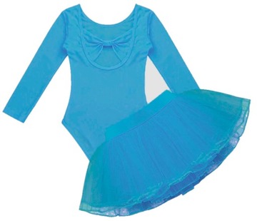 N88624XL*Sukienka Tutu Body Balet Taniec 134/140