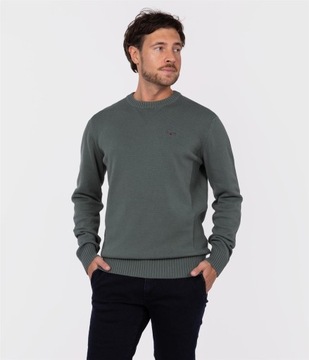 LEE COOPER Sweter męski BILL ORGANIC DARK L