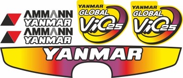 NAKLEJKA NAKLEJKI AMMANN YANMAR VIO25