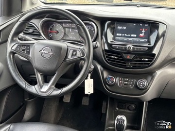 Opel Karl 1.0 Ecotec 75KM 2017 Opel Karl 1.075KM 2017r 158TysKm Serwisowany w ASO Grzane fotele kierownica, zdjęcie 13