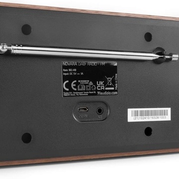 ПОРТАТИВНЫЙ радиосетевой стерео FM DAB+ будильник