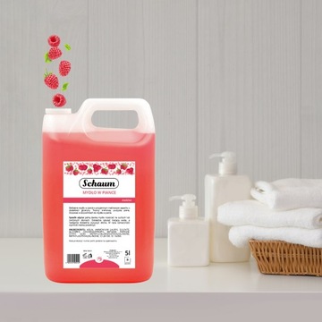 МЫЛО-ПЕНА МАЛИНОВОЕ ДЛЯ ПЕНЯЩИХСЯ ДОЗАТОРОВ 5Л