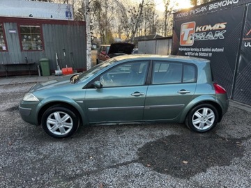 Renault Megane II 2003 Renault Megane Bemowo 1.6 Benzyna, 2003 rok produkcji KOMIS TYSIAK, zdjęcie 4