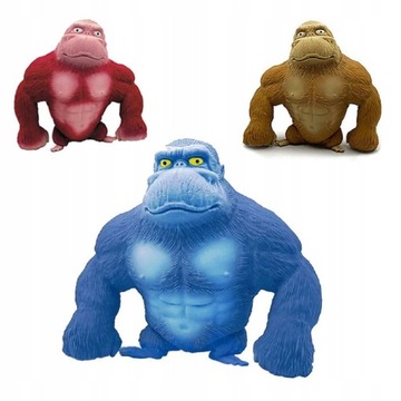 GNIOTEK ANTYSTRESOWY MAŁPA RELAKS ROZCIĄGAJĄCA GORYL SENSORYCZNA NA PREZENT