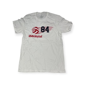 Koszulka męska biała ADIDAS VOLLEYBALL 84 M