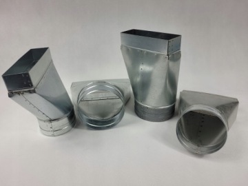 АСИММЕТРИЧНАЯ РЕДУКЦИЯ круглая 200х50/100 дгп