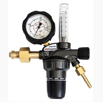 Reduktor Argon / CO2 GCE PROCONTROL SOLIDNY z rotametrem