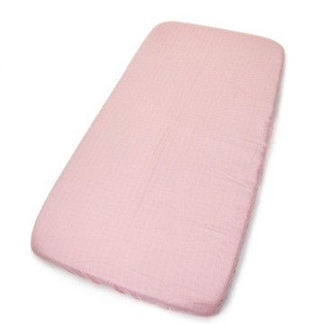 Kerstin PRZEŚCIERADŁO DO ŁÓŻECZKA 120x60 MUŚLINOWE