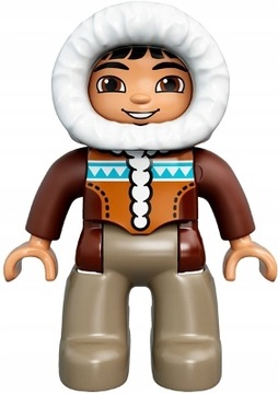 LEGO Duplo 10803 Arktyka Eskimos 47394pb200