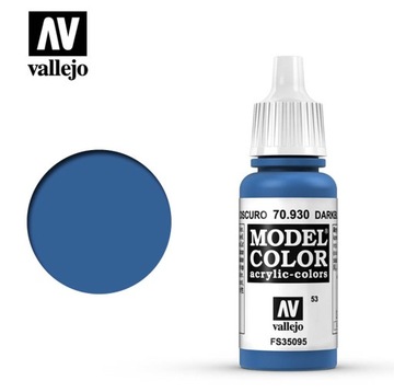 Vallejo Model Color 930-17 ml. Dark Blue NEW
