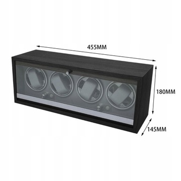 Watch Winder Box, 5 режимов, мотор с подсветкой