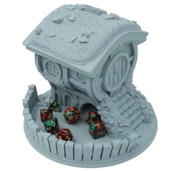 Green Hill - башня для игры в кости - GreenHill Dice Tower Светло-серый