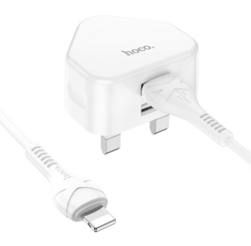 ВИЛКА ТИП G 2x USB ЗАРЯДНОЕ УСТРОЙСТВО ДЛЯ ВЕЛИКОБРИТАНИЯ АНГЛИЯ LIGHTNING