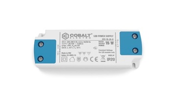 Zasilacz LED CobaltElectro PFV 24V 15W IP20