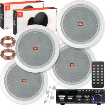 4 GŁOŚNIKI W SUFIT BLUETOOTH PILOT JBL BLITZWOLF