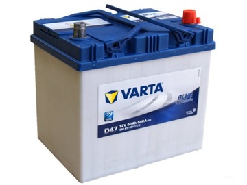 VARTA BLUE D47 60Ah 540A P+ JAPAN