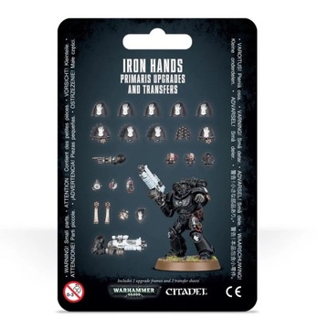 SPACE MARINES Iron Hands Primaris Upgrades and Transfers