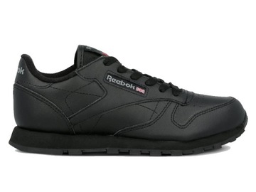 BUTY REEBOK CLASSIC LEATHER czarne 50149 SKÓRA! 35