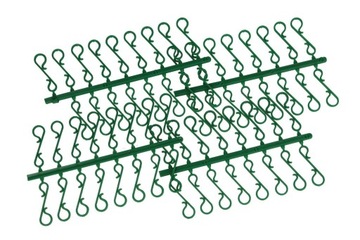 HACZYKI DO OZDÓB BOMBEK NA ŚWIĘTA OPAK 60 SZT