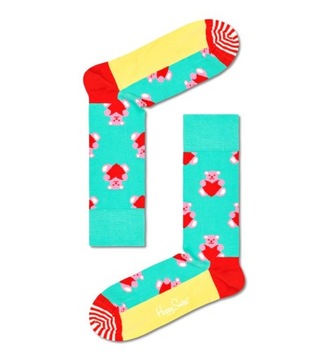 Skarpetki Happy Socks I Love You Zestaw Walentynki 3-Pak r. 41-46