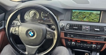 BMW Seria 5 F10-F11 2013 BMW Seria 5 Hade-up Limuzyna 2.0 d. 163 skora, nawigacja professionnel, zdjęcie 1
