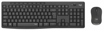 Бесшумный беспроводной комбинированный комплект LOGITECH MK295