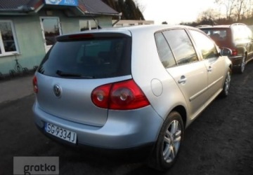 Volkswagen Golf V Hatchback 2.0 TDI 140KM 2007 Volkswagen Golf Volkswagen Golf V 6 biegow 2.0 Diesel 140KM, zdjęcie 2