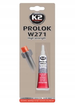 KLEJ DO SRUB GWINTÓW CZERWONY 6 ML DUZA SIŁA