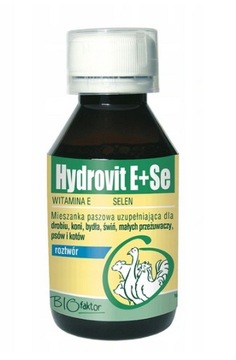 Witaminy dla królików króliki Hydovit E + SE 100ml