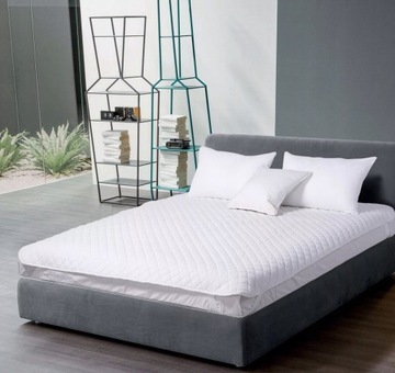 Обезболивающая протекающая защита матраса с эластичной полосой с эластичной полосой