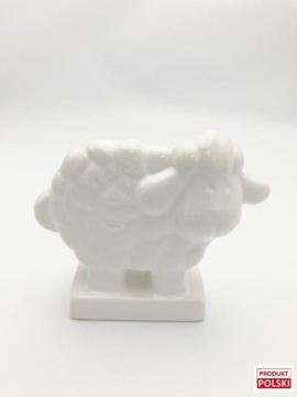 Baranek wielkanocny porcelanowy 14cm