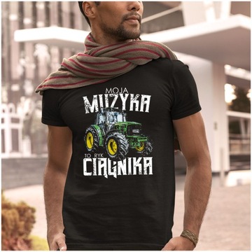 Tshirt PREZENT JOHN DEERE z TRAKTOREM XS
