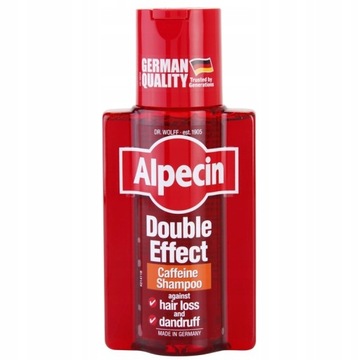 ALPECIN DOUBLE EFFECT SZAMPON KOFEINOWY 200ML
