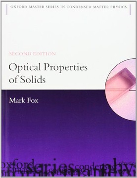OPTICAL PROPERTIES OF SOLIDS 2/E: 3 (OXFORD MASTER SERIES IN PHYSICS) - Mar