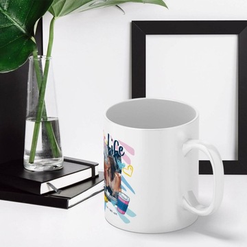 Фирменная чашка друзья кофе - это жизнь 330 мл