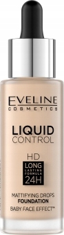 Eveline Liquid Control podkład 001 Porcelain