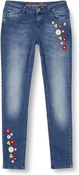 Desigual damskie spodnie jeans pas:64 cm małe 26