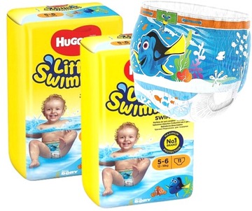 PIELUCHY DO PŁYWANIA 22 SZTUKI HUGGIES 5-6 12-18kg