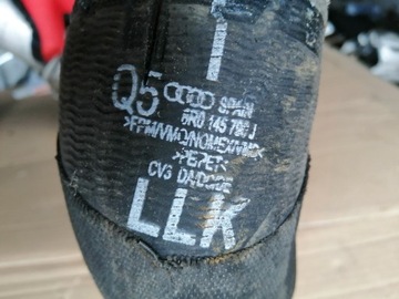 AUDI A4 A5 A6 A7 3.0 TDI TRUBKA WAZ PŘÍVOD INTERCOOLER 059145731CS