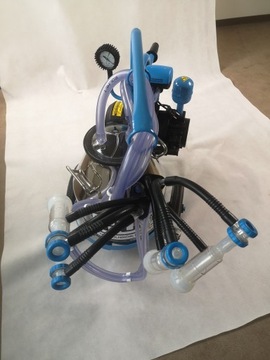 Доильный аппарат для коз, овец, ведерный доильный аппарат, лейка 20л.